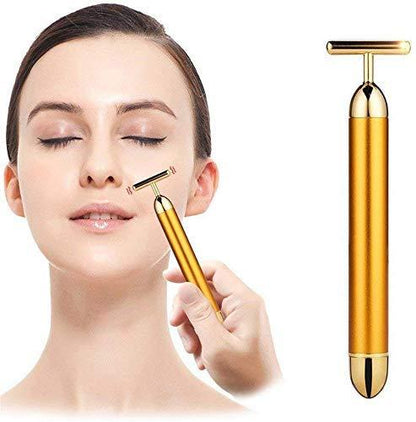 ✨GOLD ENERGY ELECTRIC FACIAL MASSAGE ROLLER 😍